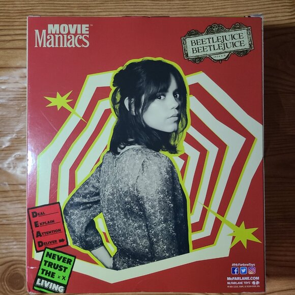Astrid Jenna Ortega Beetlejuice McFarlane Figure Limited to 4250 (NEW) - Picture 10 of 11